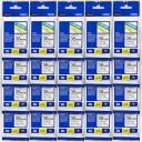 5-Pack Brother PT-330 6mm Black Text On Clear Laminated Tape - 8 Meters [Genuine]