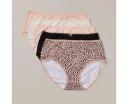 Target Woman 5 Pack Cotton/Elastane Midi Briefs; Style LMD183553 | Orange | Size 12