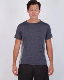 5 Pack: Men’s Dry-Fit Moisture Wicking Active Athletic Performance Crew T-Shirt