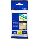 5 x Brother PT-D610BT 12mm White Text On Clear Laminated Tape - 8 Meters [Genuine]