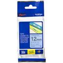 5 x Brother PT-D610BT 24mm Gold Text On Black Laminated Tape - 8 Meters [Genuine]