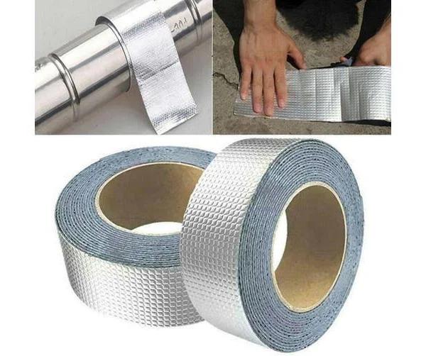 500cm Aluminum Foil Sealing Waterproof Self-adhesive Tape Pipe Crack Repair Tool