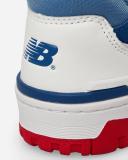550 (PS) Sneakers White / True Red / Atlantic Blue - US 12.5