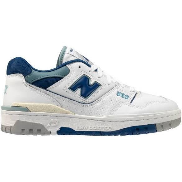 550 (PS) Sneakers White / True Red / Atlantic Blue - US 2.5