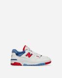550 (PS) Sneakers White / True Red / Atlantic Blue - US 2