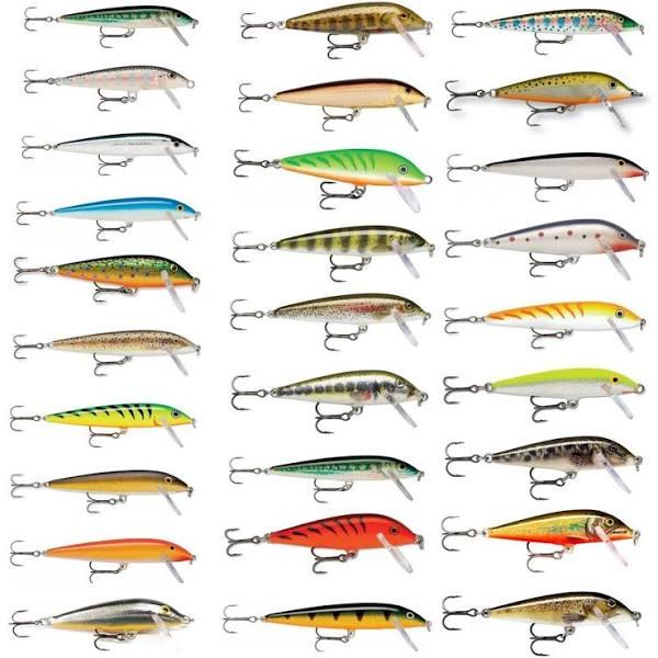 5cm Rapala Countdown Sinking Hardbody Balsa Fishing Lure - Live Rainbow Trout