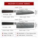 5pcs Damascus Chef Knife Set - Classic Series