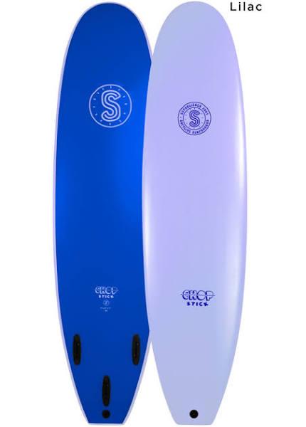 6'0 Softlite 2022 Chop Stick Softboard - Comes with Fins - Lilac