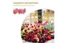 6 Pcs Ice Cream Decor Wedding Decoration Flower Cake Insert Pretty Flowers