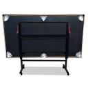 6ft Foldable Pool Table Billiard Table Free Accessory - Red