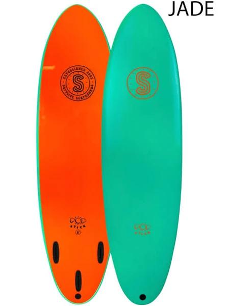 6ft Softlite 2022 Pop Stick Softboard - Comes with Fins - Jade