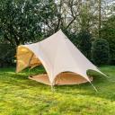 6m Star Bell Tent, Canvas Lite 200gsm