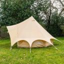 6m Star Bell Tent, Canvas Lite 200gsm