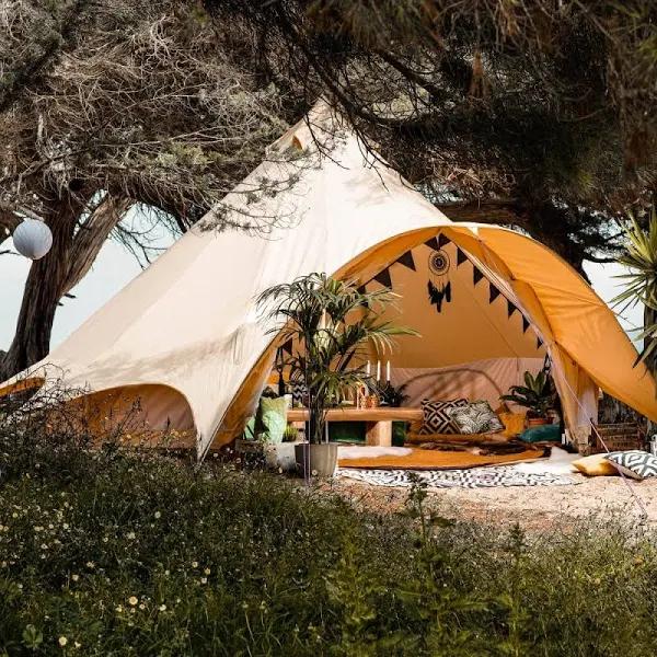 6m Star Bell Tent, Canvas Lite 200gsm