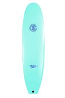 7'6 Softlite 2022 Chop Stick Softboard - Comes with Fins - Ice Blue