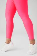 7/8 High-Waist Airlift Legging in Fluorescent Pink Coral, Size: 2XS | Alo Yoga