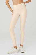 7/8 High-Waist Airlift Legging in Macadamia, Size: Large | Alo Yoga