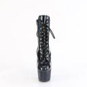 7 inch Heel BEJEWELED-1020-7 Blue Holo Patent 10 / Blue