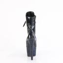 7 inch Heel BEJEWELED-1020-7 Blue Holo Patent 10 / Blue