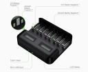 8 Slot Smart Battery Charger For Aa/aaa/c/d Rechargeable Batteries LCD Display