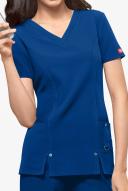 82851SP Dickies Xtreme Stretch Womens V-Neck Scrub Top