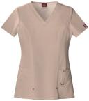 82851SP Dickies Xtreme Stretch Womens V-Neck Scrub Top