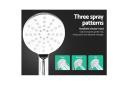 9'' Rain Shower Head Mixer Round Handheld High Pressure Wall Brass Chrome