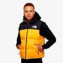 96 Retro Nuptse Vest Cone Orange S