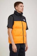 96 Retro Nuptse Vest Cone Orange S