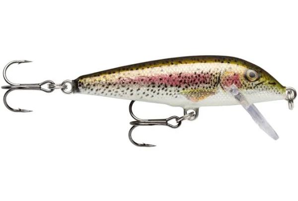 9cm Rapala Countdown Sinking Hardbody Balsa Fishing Lure - Live Rainbow Trout