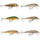 9cm Rapala Countdown Sinking Hardbody Balsa Fishing Lure - Perch