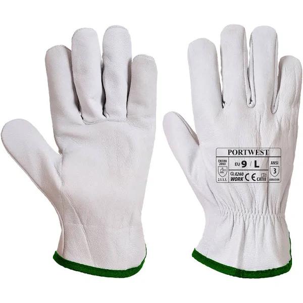 A260 Oves Driver Glove, Grey / 2XL