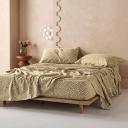 Abbi Dijon Flannelette Sheet Set by Linen House / Double
