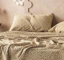 Abbi Dijon Flannelette Sheet Set by Linen House / Double