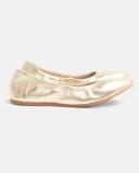 Abbi Leather Ballet - Gold