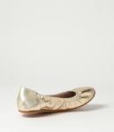 Abbi Leather Ballet - Gold