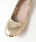 Abbi Leather Ballet - Gold