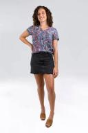 Aboriginal Art Office Wear Womens Blouses - B.P | Yarn Marketplace 22