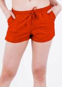 Above The Knee Board Shorts UPF 50+ | Red | by Calypsa |