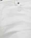 Abrand - A Dropped Skinny Shorts in White