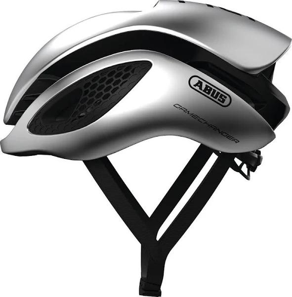 Abus Gamechanger Bike Helmet Gleam Silver