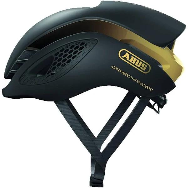 Abus - Gamechanger Medium 52-58cm Black Gold Bike Helmet