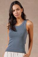 Academy Brand Essential Rib Tank L Infinity Blue AU499075