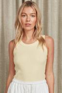 Academy Brand Essential Rib Tank - Sahara Yellow
