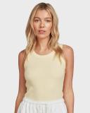 Academy Brand Essential Rib Tank - Sahara Yellow