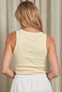 Academy Brand Essential Rib Tank - Sahara Yellow