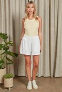 Academy Brand Essential Rib Tank - Sahara Yellow