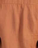 Academy Brand Hampton Linen Long Sleeve Shirt - Biscuit Large/L