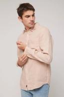 Academy Brand - Hampton Linen Long Sleeve Shirt in Shell