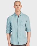Academy Brand Hampton Linen S/S Shirt Gunsmoke / XXL
